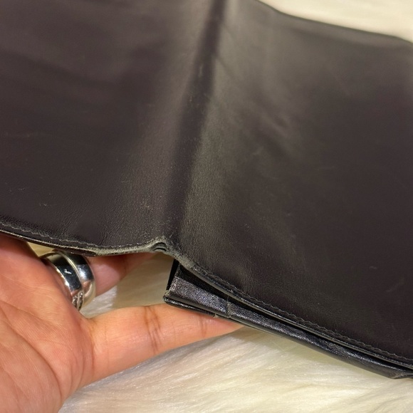 DUNHILL mens leather long wallet in black - Picture 7 of 13